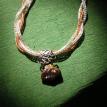 Multi-strand twist with Amber Thor's hammer